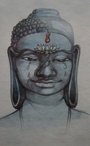 Bouddha 17x13 100€ 1982