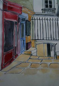 Paysage Parisien 28x23 100€ 1976